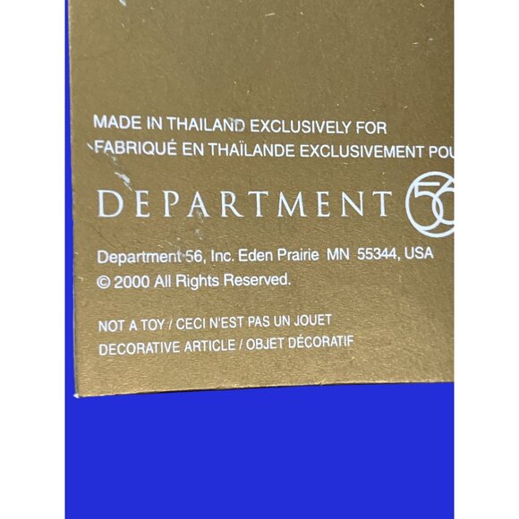 Dept 56 Snow Angels Child Holding Christmas Tree Ornament - Picture 14 of 14